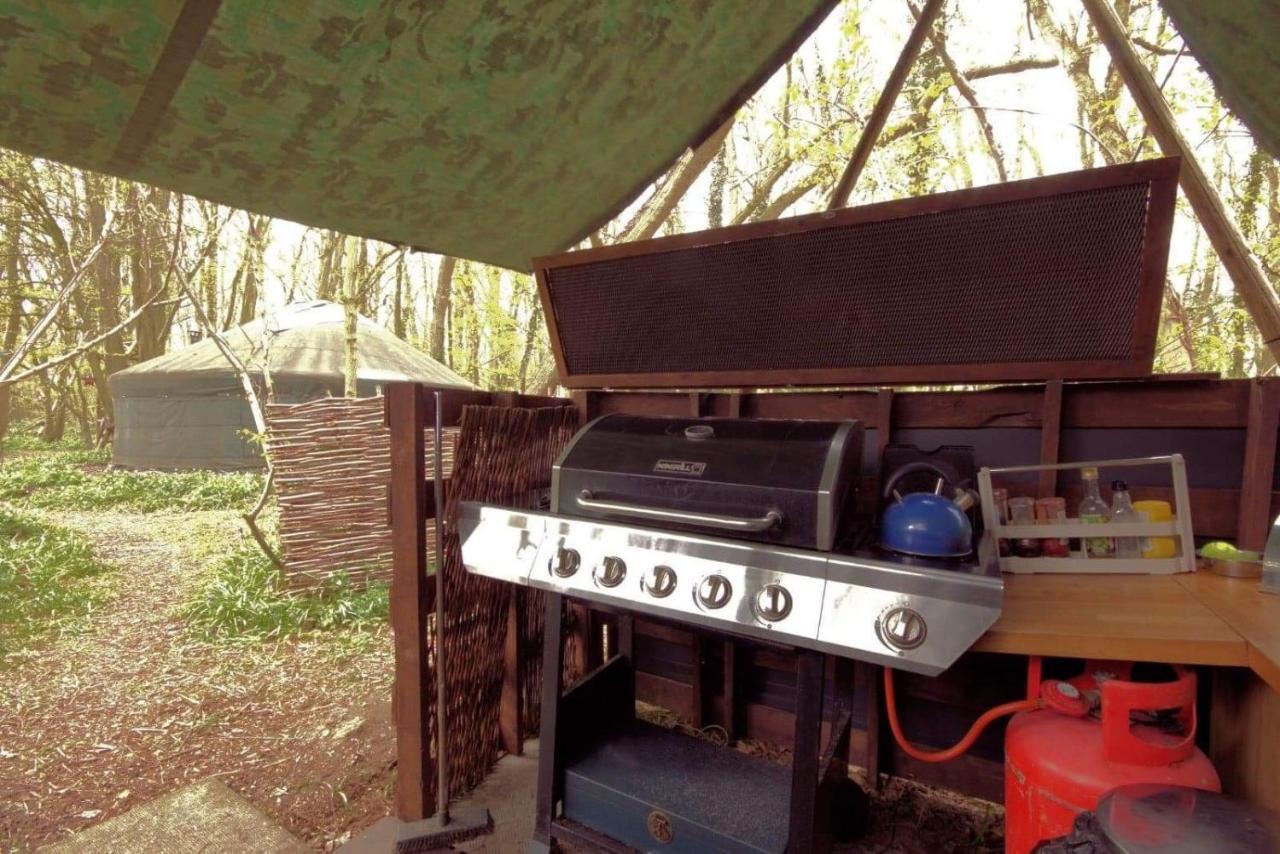Magical Forest Yurt Sturry Bagian luar foto