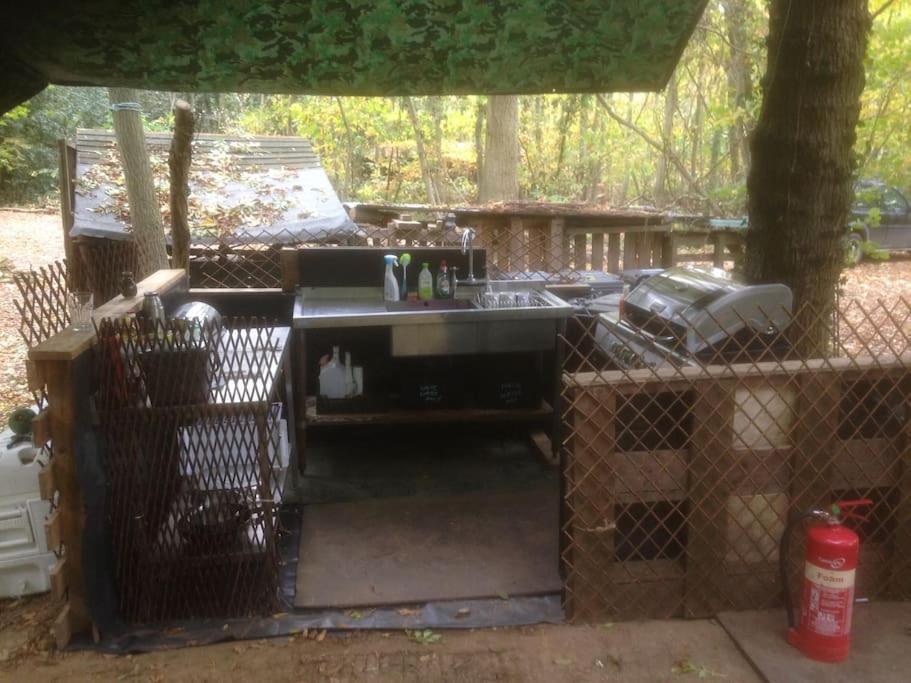 Magical Forest Yurt Sturry Bagian luar foto